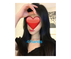 💕💕4 hands 🌑🟣Ruru🟣massage  ❤️Japanese ❤️girls ❤️ gentle, relaxing massage SENSUAL GIRL